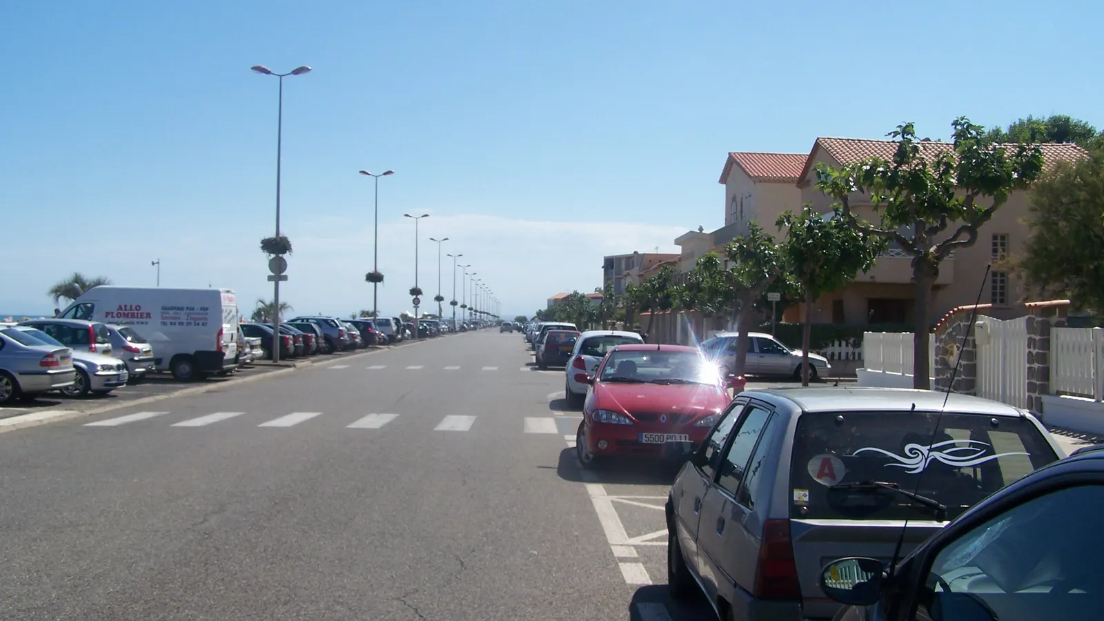 Le front de mer de Narbonne-Plage